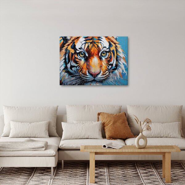 Slika - Pogled na tigra, slika (70x50 cm)