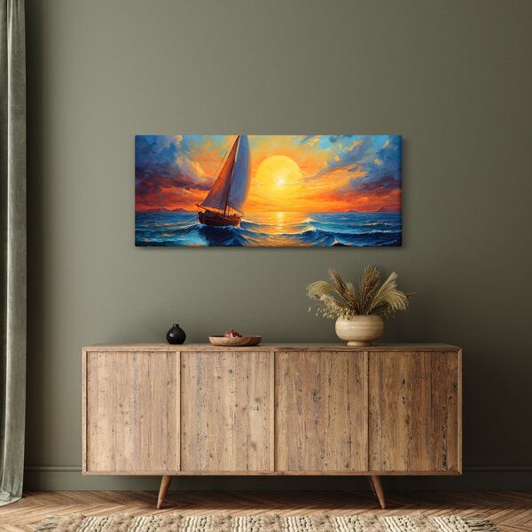 Slika - Jedrilice (120x50 cm)