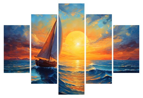 Slika - Jedrilice (150x105 cm)