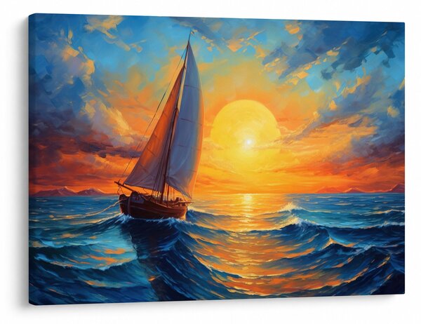 Slika - Jedrilice (70x50 cm)