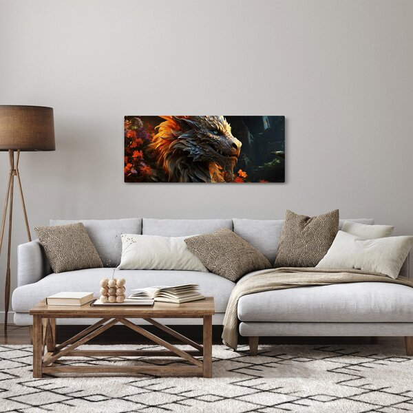 Slika - Zmaj (120x50 cm)