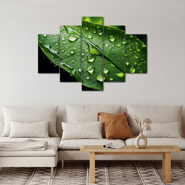 Slika - List poslije kiše (150x105 cm)