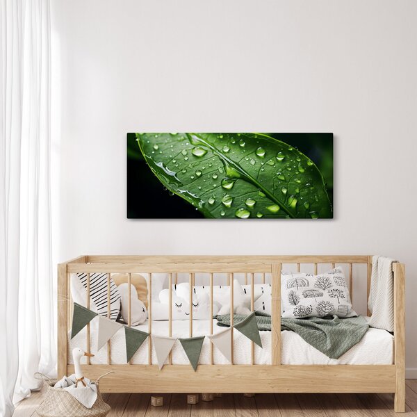 Slika - List poslije kiše (120x50 cm)