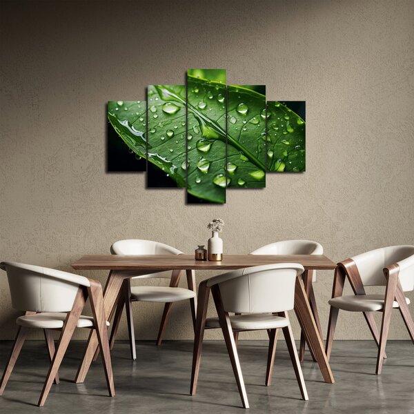 Slika - List poslije kiše (150x105 cm)