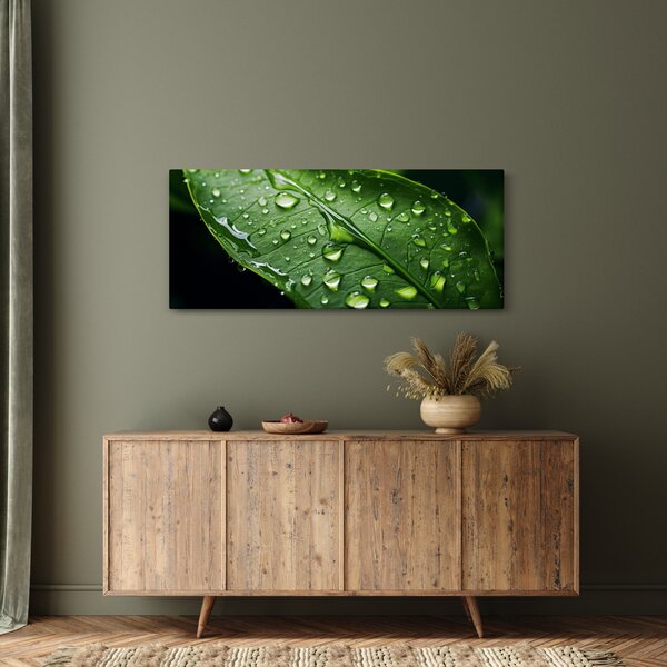Slika - List poslije kiše (120x50 cm)