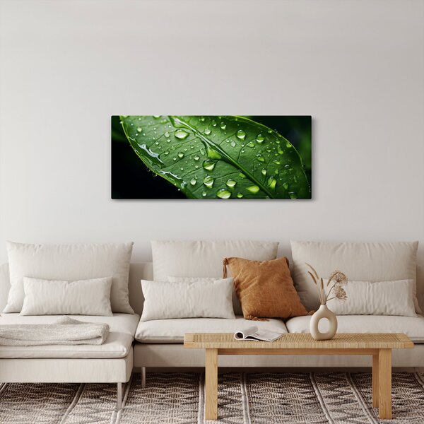 Slika - List poslije kiše (120x50 cm)