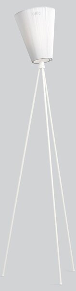Podne Lampa Northern, Oslo Wood, prigušiv, Bijela, Dnevna soba, Tkanina / tekstil, Dizajn