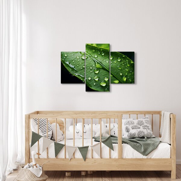 Slika - List poslije kiše (90x60 cm)
