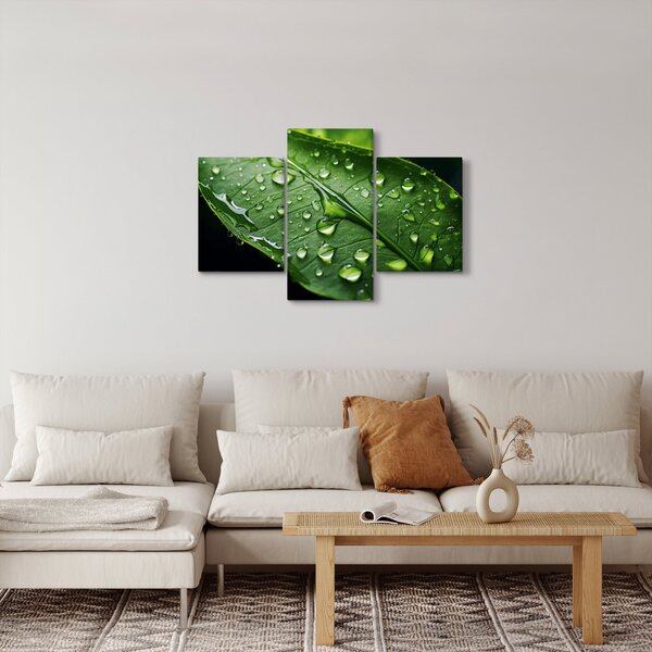 Slika - List poslije kiše (90x60 cm)