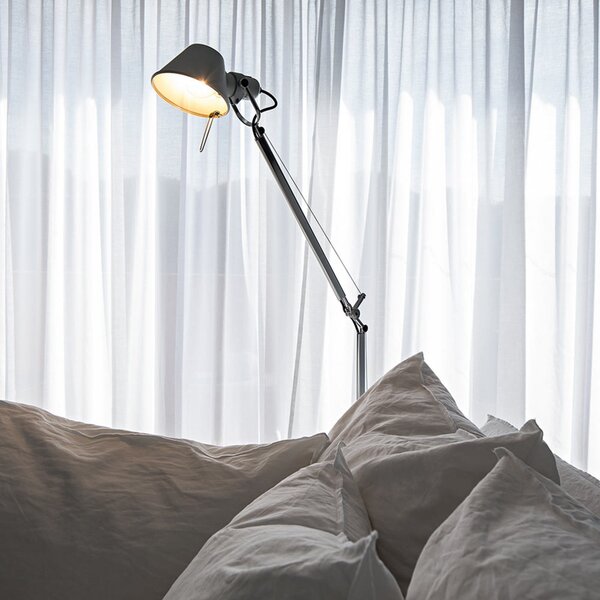 Podne Lampa Artemide, Tolomeo Reading, prigušiv, Metalik, Dnevna soba, Metal, Dizajn