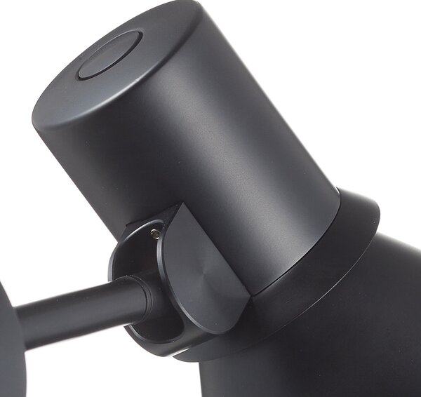Zidne Svjetiljka Anglepoise, Type 80 W1, Crno, Dnevna soba, Metal, Dizajn