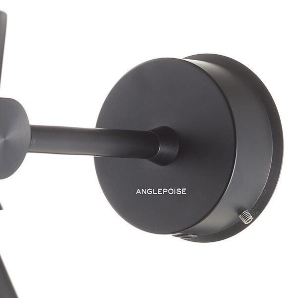 Zidne Svjetiljka Anglepoise, Type 80 W1, Crno, Dnevna soba, Metal, Dizajn