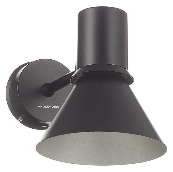 Zidne Svjetiljka Anglepoise, Type 80 W1, Crno, Dnevna soba, Metal, Dizajn