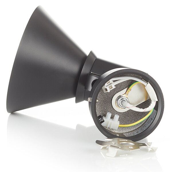 Zidne Svjetiljka Anglepoise, Type 80 W1, Crno, Dnevna soba, Metal, Dizajn