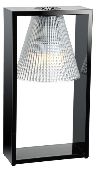 Stolne Lampa Kartell, Light-Air, Crno, Dnevna soba, Plastika, Dizajn