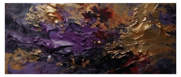 Slika - Teksturirana apstrakcija (120x50 cm)
