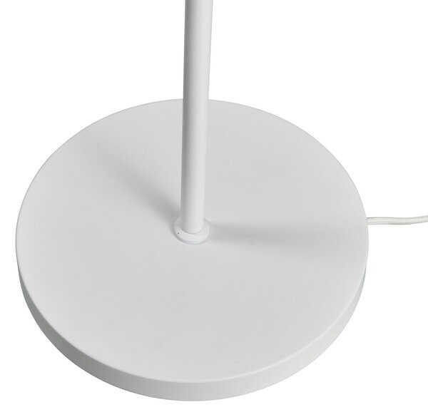 Podne Lampa Dyberg Larsen, Coast, Bijela, Dnevna soba, Metal, Skandinavski