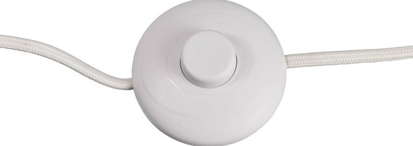 Podne Lampa Dyberg Larsen, Coast, Bijela, Dnevna soba, Metal, Skandinavski