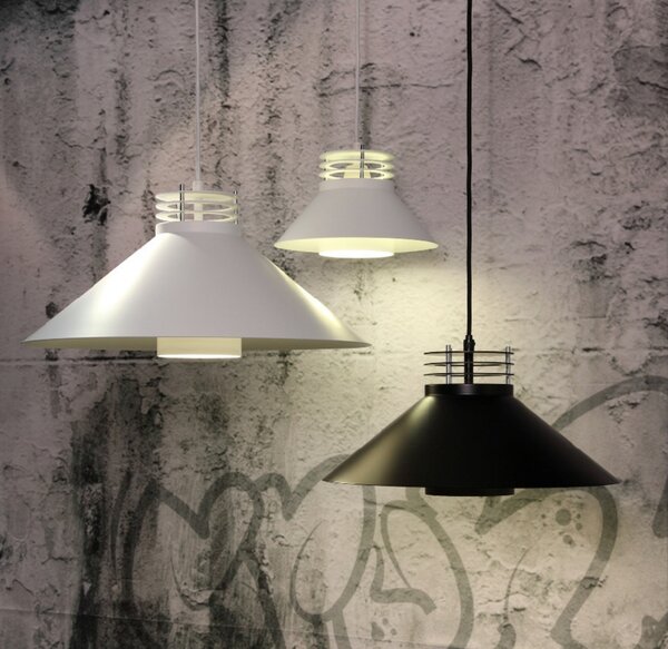 Viseće Svjetiljka CPH Lighting, Bijela, Dnevna soba, Aluminij