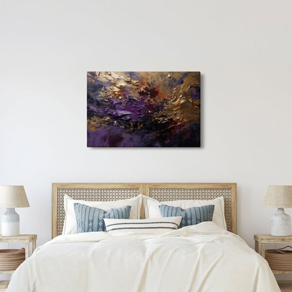 Slika - Teksturirana apstrakcija (90x60 cm)