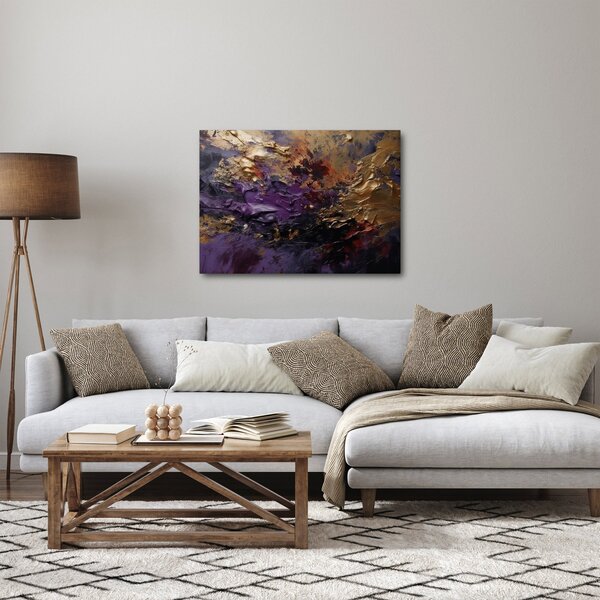 Slika - Teksturirana apstrakcija (70x50 cm)