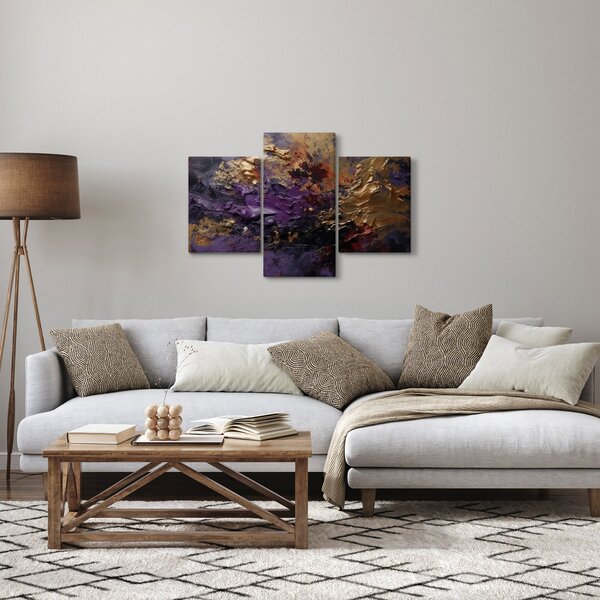 Slika - Teksturirana apstrakcija (90x60 cm)