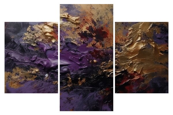 Slika - Teksturirana apstrakcija (90x60 cm)