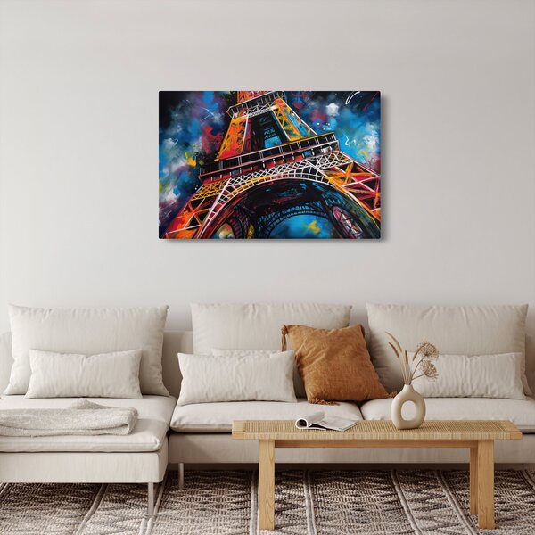 Slika - Slika Eiffelovog tornja II. (90x60 cm)