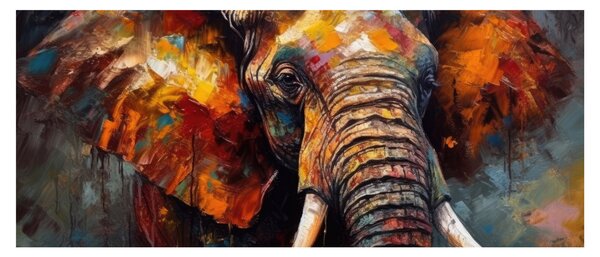 Slika - Slikanje slona (120x50 cm)