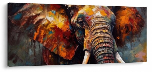 Slika - Slikanje slona (120x50 cm)