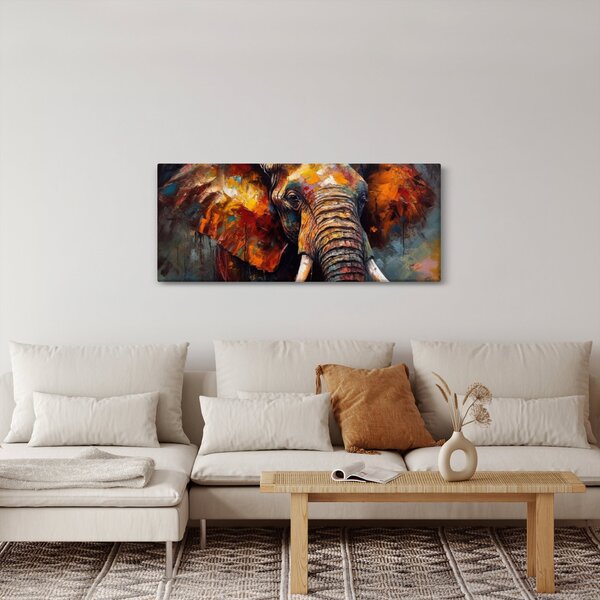 Slika - Slikanje slona (120x50 cm)