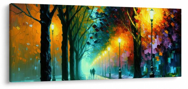 Slika - Noćna šetnja (120x50 cm)