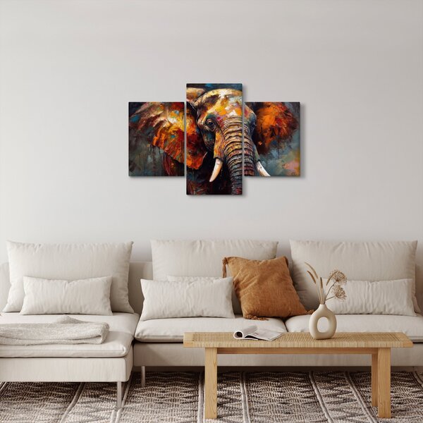 Slika - Slikanje slona (90x60 cm)
