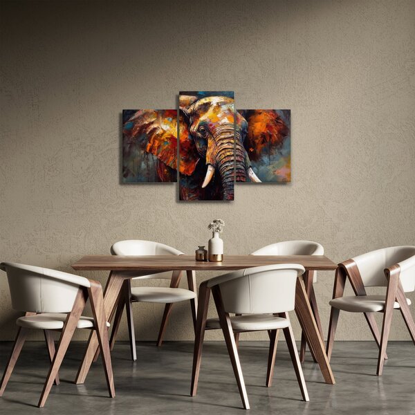 Slika - Slikanje slona (90x60 cm)