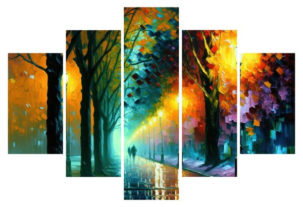 Slika - Noćna šetnja (150x105 cm)
