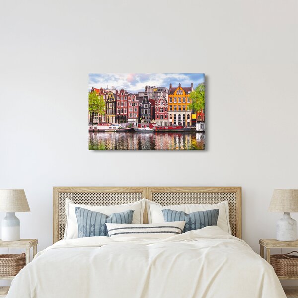Slika - Amsterdam, plesne kuće (90x60 cm)