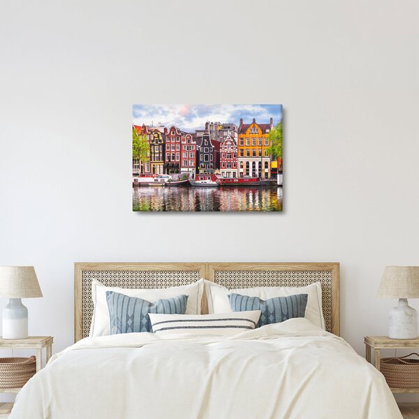 Slika - Amsterdam, plesne kuće (70x50 cm)