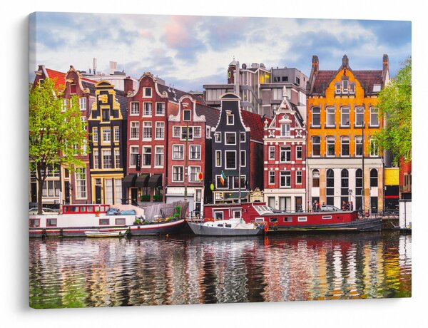 Slika - Amsterdam, plesne kuće (70x50 cm)