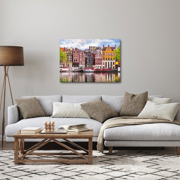 Slika - Amsterdam, plesne kuće (70x50 cm)