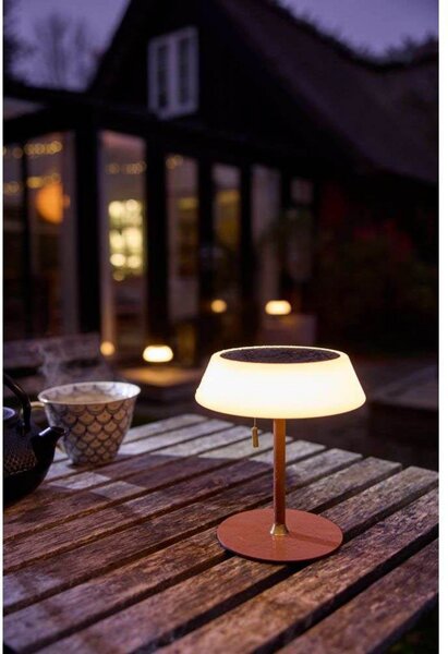 Solar Prijenosni Stolna Lampa Terracotta - Halo Design