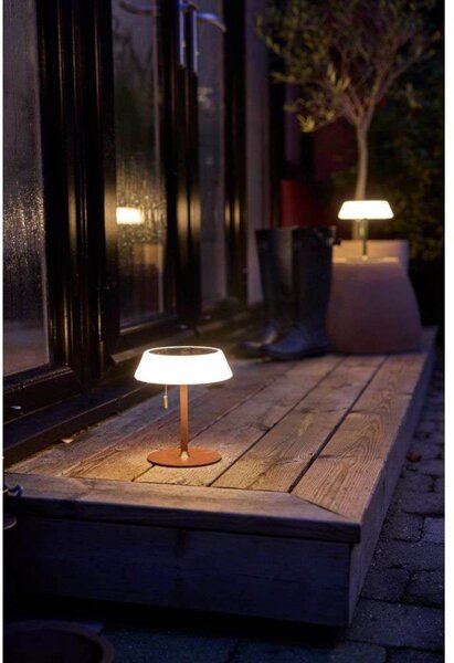 Solar Prijenosni Stolna Lampa Terracotta - Halo Design