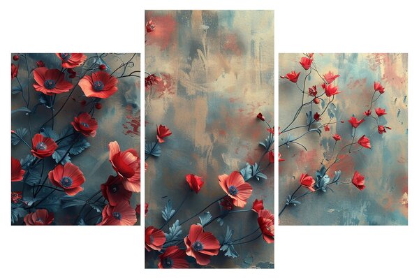 Slika - Vukovi makovi (90x60 cm)