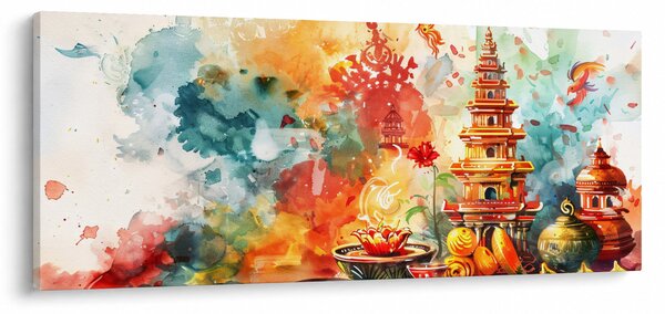 Slika - Ilustracija vodenim bojama (120x50 cm)