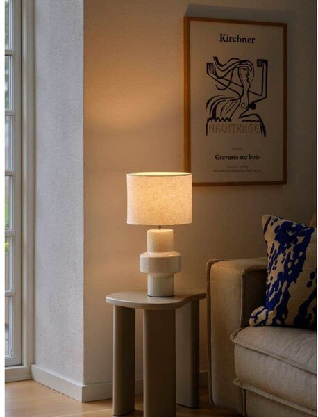 Stolne Lampa Nordlux, Bež, Blagovaonica, Tkanina / tekstil