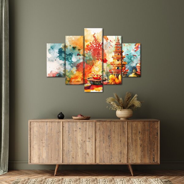 Slika - Ilustracija vodenim bojama (150x105 cm)
