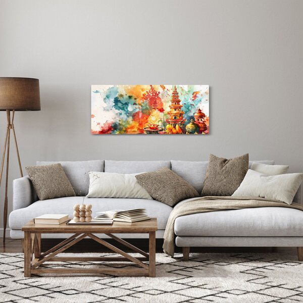 Slika - Ilustracija vodenim bojama (120x50 cm)