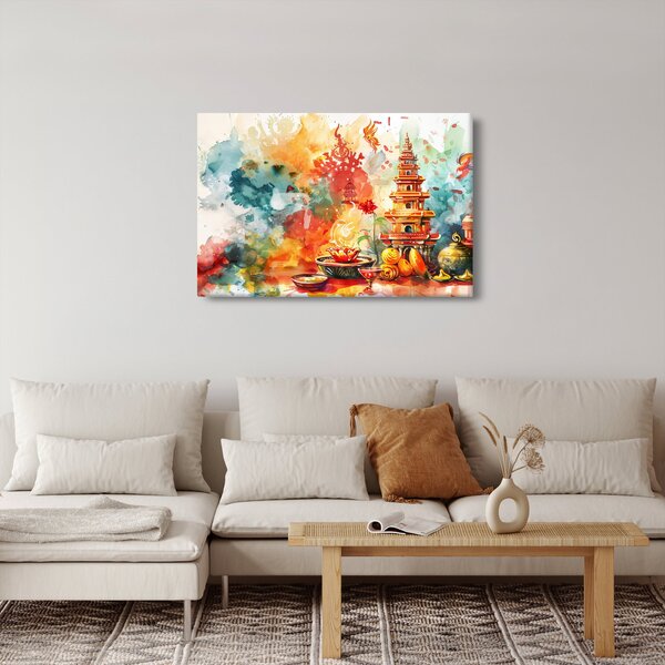 Slika - Ilustracija vodenim bojama (90x60 cm)