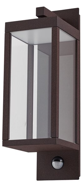 Vanjske Svjetiljka Lucande, Ferdinand, Smeđa / hrđa, Balkon, Aluminij, Moderan
