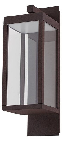Vanjske Svjetiljka Lucande, Ferdinand, Smeđa / hrđa, Balkon, Aluminij, Moderan