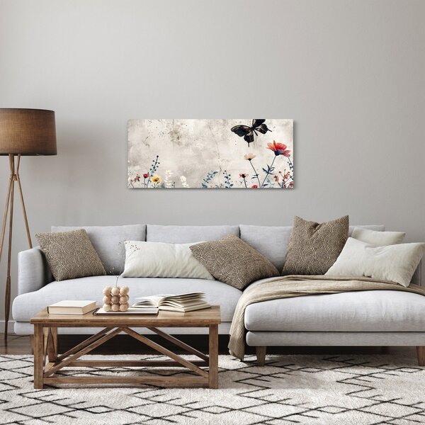 Slika - Livada u betonu (120x50 cm)